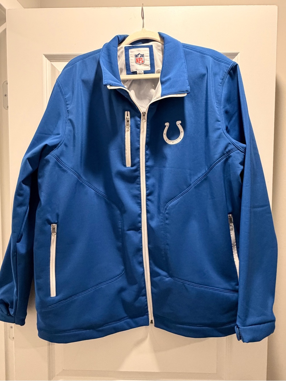 NFL Men's Indianapolis Colts Blue Full-Zip Jacket